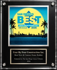 San Diego Best Builder Award 2026